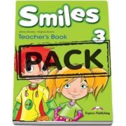 Curs de limba engleza - Smiles 3 Teachers Book with Posters