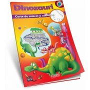 Dinozauri - carte de colorat si activitati