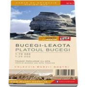 Harta de drumetie a Muntilor Bucegi - Leaota