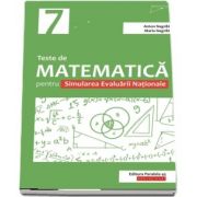 Teste de matematica pentru Simularea Evaluarii Nationale la clasa a VII-a - Avizat M. E. N.