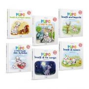 Colectia Pupo invata, 6 carti educative pentru copii