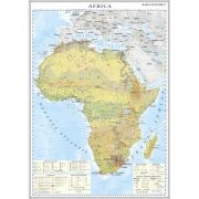 Africa. Harta economica 1000x1400 mm