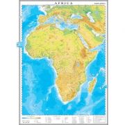 Africa. Harta fizica 1000x1400 mm