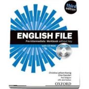 English File third edition: Pre-intermediate: Workbook with iChecker without key