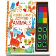 Rubber stamp activities animals
