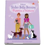 Sticker Dolly Dressing Puppies and Kittens