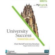 University Success Writing, Transition Level, with MyLab English