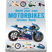 Build your own motorbikes sticker book