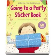 Going to a party sticker book
