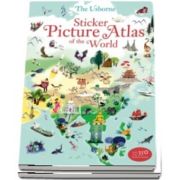 Sticker picture atlas of the world