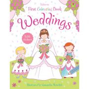 Weddings colouring book