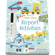 Wipe-clean airport activities