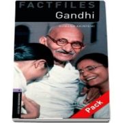 Oxford Bookworms Library Factfiles, Level 4. Gandhi audio CD pack