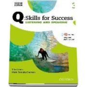 Q Skills for Success Level 3. Listening and Speaking Student Book with iQ Online