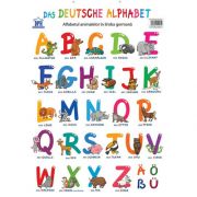 Plansa. Alfabetul animalelor in limba germana