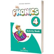 Curs limba engleza My Phonics 4 Caietul elevului Cross-Platform cu App, Jenny Dooley, Express Publishing