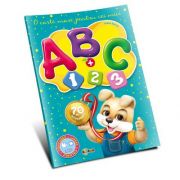 Marea carte de colorat. ABC + 1, 2, 3. O carte mare pentru cei mici