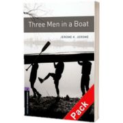 Oxford Bookworms Library Level 4. Three Men in a Boat audio CD pack, Jerome David Salinger, Oxford University Press
