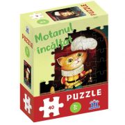 Motanul incaltat - puzzle, DIDACTICA PUBLISHING HOUSE