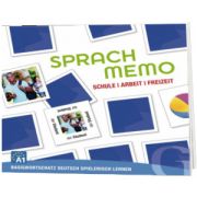 Sprachmemo Deutsch. Schule, Arbeit, Freizeit Sprachspiel A1