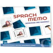 Sprachmemo Deutsch. Werkzeuge und Haushalt Sprachspiel A1