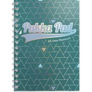 Caiet cu spirala Pukka Pads Glee A5, dictando, 200 pagini, verde
