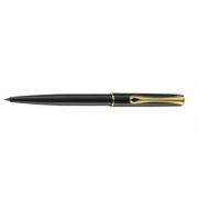 Creion mecanic 0.5mm Diplomat Traveller - black lacquer gold