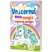 Unicornul meu magic, carte de colorat