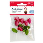 Accesorii craft - AD415 trandafiri rosii