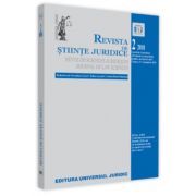 Revista de stiinte juridice nr. 2/2018