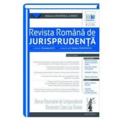 Revista romana de jurisprudenta nr. 1/2016