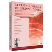 Revista romana de jurisprudenta nr. 2/2020