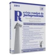 Revista romana de jurisprudenta nr. 3/2012