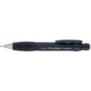 Creion mecanic PENAC Chubby, rubber grip, 0.7mm, con si varf metalic, radiera retractabila, negru