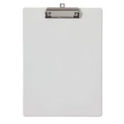 Clipboard simplu A4, plastifiat PP, MAUL Flexx - alb