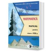 Matematica manual pentru clasa a VIII-a (1130 de probleme, 24 de teste)