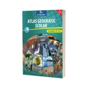 Atlas geografic scolar pentru clasele IX-XII (cartonat)