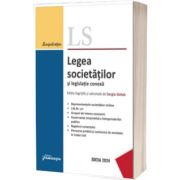 Legea societatilor si legislatie conexa. Actualizata 12 septembrie 2024