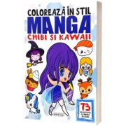 Coloreaza in stil Manga. Chibi si Kawaii