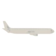 Rigla Strigo plastic Avion 15 cm