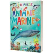 Carte cu 6 puzzle-uri - Animale marine