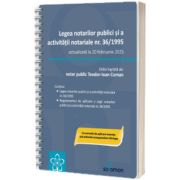 Legea notarilor publici si a activitatii notariale nr. 36/1995 (actualizata la 20 februarie 2025)