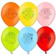 Set 6 baloane Bobita si Buburuza
