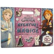Disney. Regatul de gheata. Aventuri magice. Carte de colorat cu autocolante