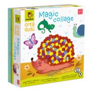Creeaza cu mine, joc indemanare - Colaje magice, Ludattica, 3-5 ani