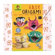 Set Origami incepatori - Monstri 2023, Ludattica, +5 ani
