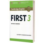 Cambridge English First 3 Student's Book without Answers