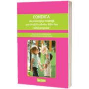 Condica de prezenta si evidenta a activitatii cadrelor didactice - prescolar