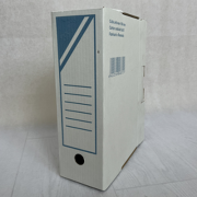 Cutie arhivare 150mm, 100x339x298mm, carton 400gsm, Q-Connect - alb/verde