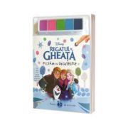 Disney. Regatul de gheata. Pictam cu degetelele